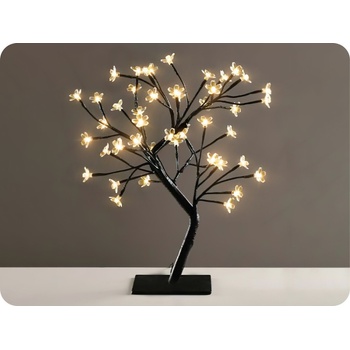 ACA Lighting LED stromček na stôl silikónové kvety 3.6W 220V 36LED teplá biela IP44 X1036141