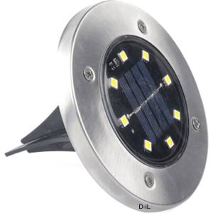 D-iL СОЛАРНА led ЛАМПА ЗАЗЕМНА 12206 0.36w ip44 6000К КРЪГ (12206)