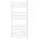 Mexen Ares 900x500 mm 372W white (W102-0900-500-00-20)