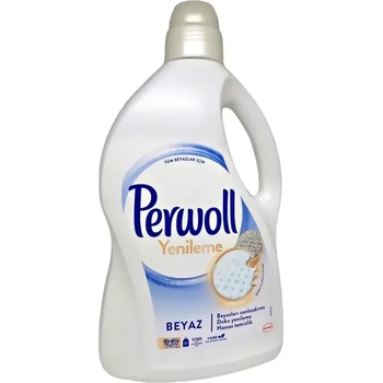 Perwoll White & Fiber течен препарат за бяло пране 54 пранета