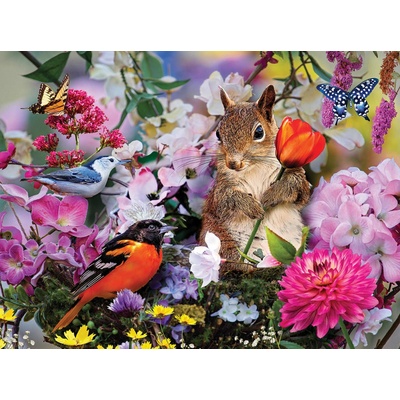 Sunsout Nest of Flowers 1000 dielov