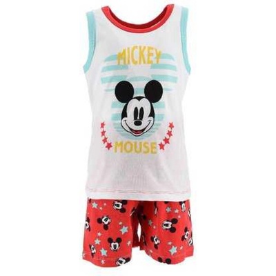 Setino Летен плажен комплект Mickey, бял Размер - деца: 116