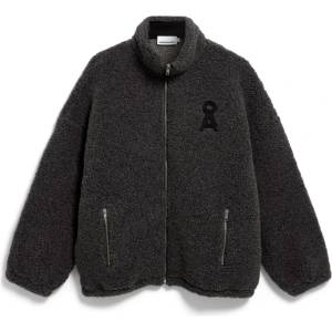 Armedangels Дамско ежедневно яке ARMEDANGELS Women's Wool Blend Fleece Jacket Casual jacket - Steel Melange (103-3226-0212)