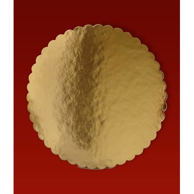Dortová podložka průměr 34cm zlatá Monaco – Zboží Dáma