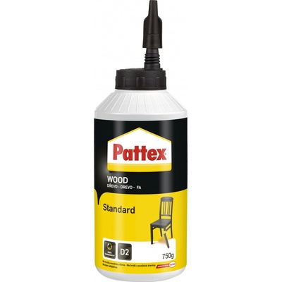PATTEX STANDARD D2 Lepidlo na dřevo 750g