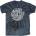 The Rolling Stones 70's Logo (Wash Collection) Dip-Dye On Black M Риза (RSTS134MDD02)
