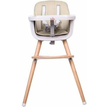 Buba Столче за хранене 2 в 1 Buba - Carino, бежово (buba-carino-ivory)