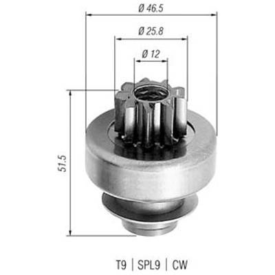 Pastorok żtartéra MAGNETI MARELLI 940113020240
