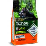 Monge BWild Grain Free Puppy & Junior All Breeds duck 2,5 kg