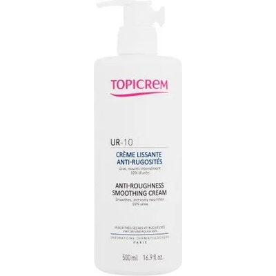 Topicrem UR 10 Anti-Roughness Smoothing Cream интензивен подхранващ крем за тяло за груба и много суха кожа 500 ml унисекс