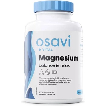 Osavi Magnesium Balance & Relax, 90 капсули, Osavi