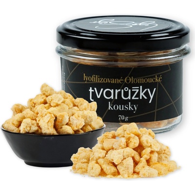 Lyopotraviny Tvarůžky lyofilizované 70 g