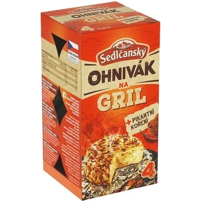 Sedlčanský Hermelín na gril pikantní s pikantním kořením 407g