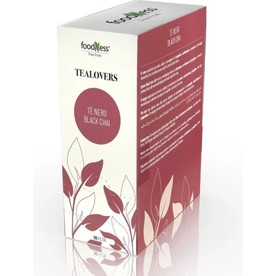 FoodNess Tealovers Black Chai 20 sáčkov 40 g