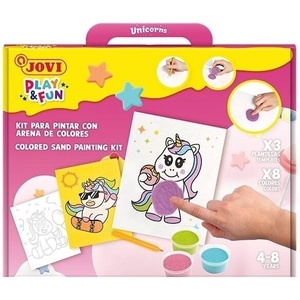 Jovi Play&Fun Пясъкоструйни изображения Unicorn (2105)