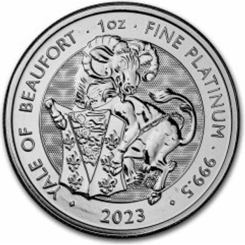 The Royal Mint mince Tudor Beasts Yale of Beaufort 2023 1 oz