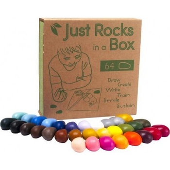 Crayon Rocks Ergonomické/terapeutické kameny na malování 16barev 64ks