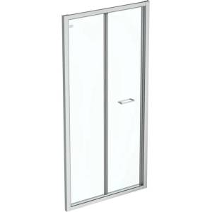 Ideal Standard Connect 2 - Сгъваеми врати за душ 95 см, сребристо-бляскаво/прозрачно стъкло K9288EO (K9288EO)