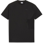 PUMA Тениска Puma Men's PUMATECH Pocket Regular Fit T-Shirt - Puma Black