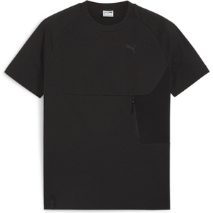 PUMA Тениска Puma Men's PUMATECH Pocket Regular Fit T-Shirt - Puma Black