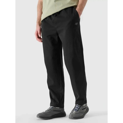 4F-Men's Trousers deep black čierna