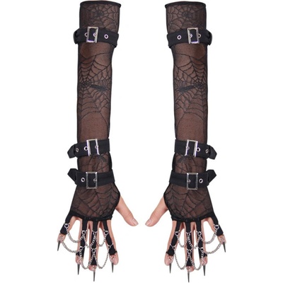 DEVIL FASHION rukavice Gothic Xena – Zboží Dáma