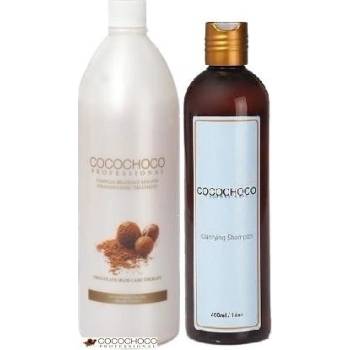 Cocochoc Professional Brazilský Keratin 1000 ml + čistící šampon 1000 ml dárková sada