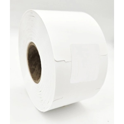 CDRmarket ETRL-TTR-PVC-58x101 Nelepicí PVC etikety 58x101 mm 500 ks pro TTR bílé role