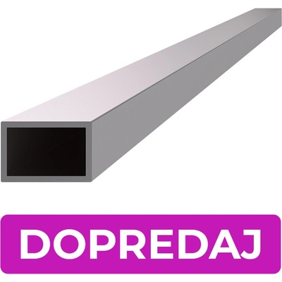 DOPRODEJ profil 30 x 20 x 2 x 4000 mm, broušená AISI 304