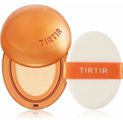 Tirtir Mask Fit AI Fliter Cushion mini dlhotrvajúci make-up v hubke s matným efektom 17N Vanilla 4,5 g