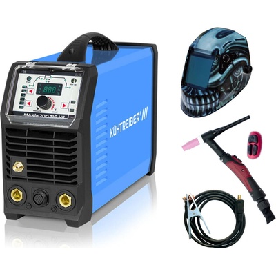 Kühtreiber MAKin 200 TIG HF + zem + TIG hořák U/D + kukla SET TOP