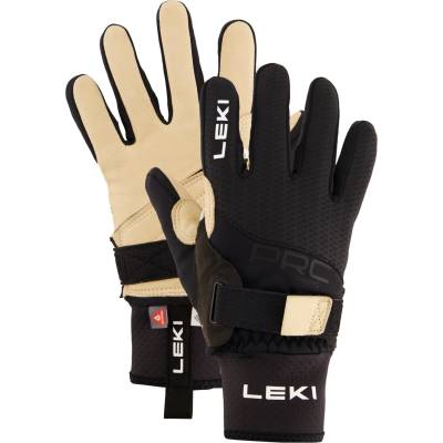 Leki Ръкавици Leki PRC Premium ThermoPlus Shark Gloves - Black / Sand - размер 10, 5 (EU) (202-4892-0120)