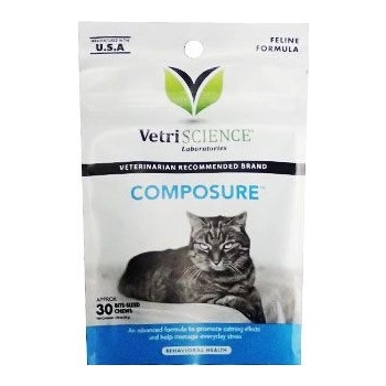 VetriScience Composure na uklidnění kočky 30 tablet