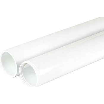 Fotopozadie biele PVC 60x130 lesklé + matné