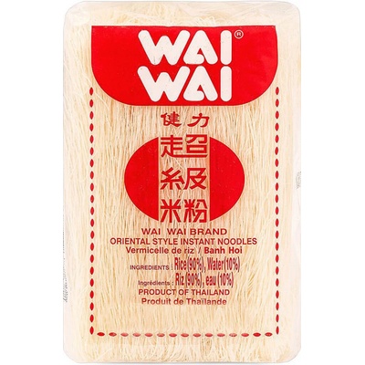 Waiwai nudle rýžové vlasové 400 g