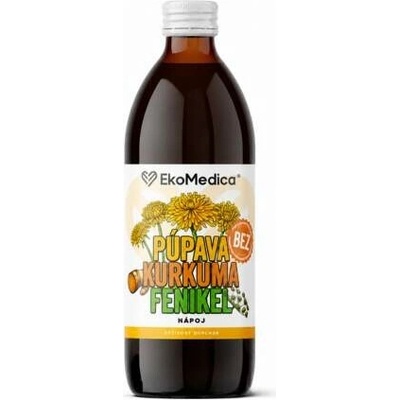 EkoMedica SK PÚPAVA KURKUMA FENIKEL nápoj 500 ml