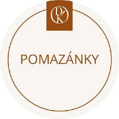 Davídkovo koření Etiketa Pomazánky béžová průměr 4,5 cm 1 ks