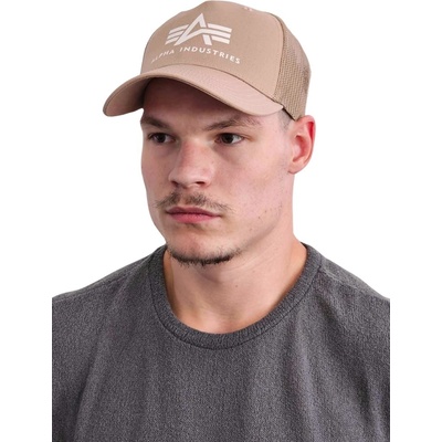 Alpha Industries Basic Trucker Cap dusty coral ružová