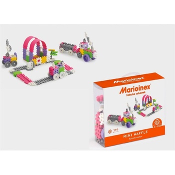 Marioinex MINI WAFLE 140 ks Konstruktér dívky