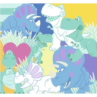 IADX6-087 Fototapeta vliesová Toy Story Rex and Trixie rozměry 300x280 cm