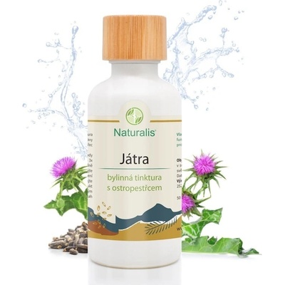 Naturalis Játra bylinná tinktura 50 ml