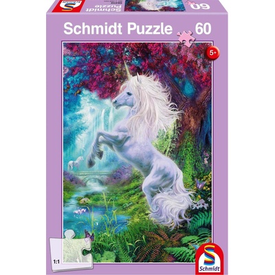 Schmidt Spiele - Puzzle Unicorn in the Enchanted Garden - 40 - 99 piese