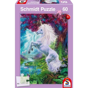Schmidt Spiele - Puzzle Unicorn in the Enchanted Garden - 40 - 99 piese