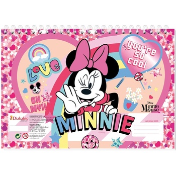 Diakakis Скицник със спирала А4, 30л, Minnie 2 (30204-А-MINNIE 2)