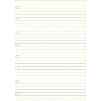 FILOFAX A5 Notebook refill - ruled paper white