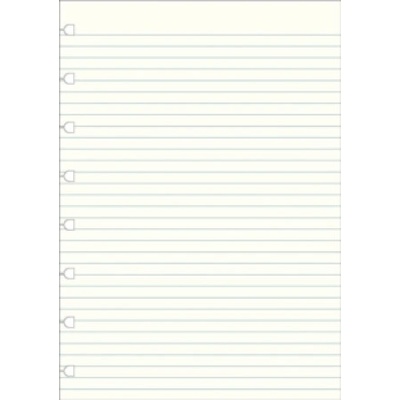 FILOFAX A5 Notebook refill - ruled paper white