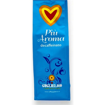 Guglielmo Piu Aroma mletá bez kofeínu 250 g