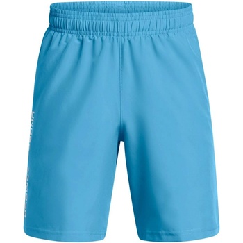 Under Armour UA K Tech Woven Wordmark Short modrá