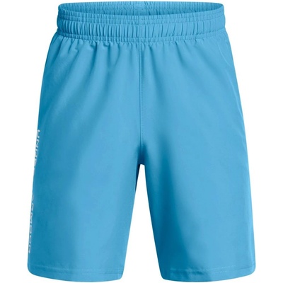 Under Armour UA K Tech Woven Wordmark Short modrá