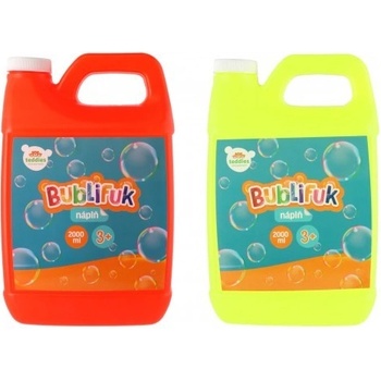 Teddies Náplň do bublifuku 2 litry 2 barvy v kanystru